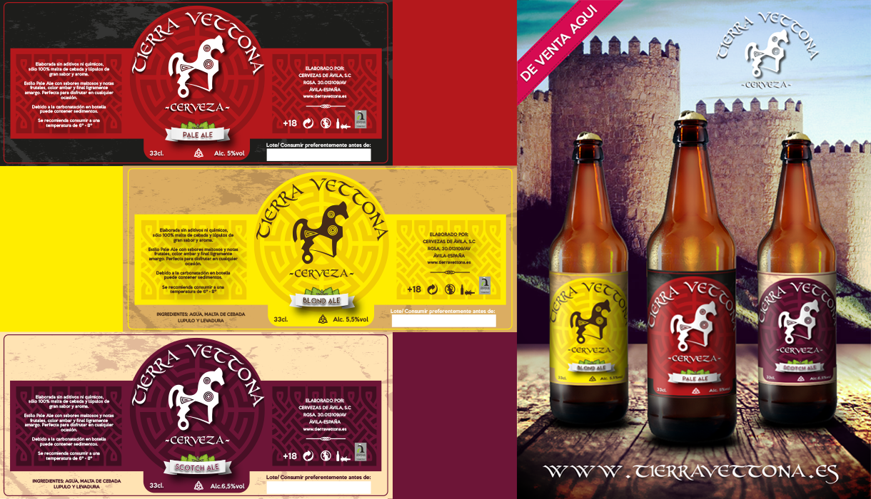 Cerveza Tierra Vettona